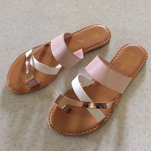 Slip on sandals